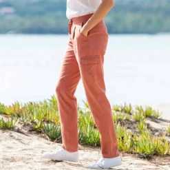 Pantalon cargo fluide