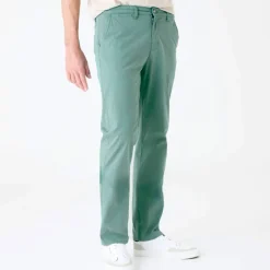 Pantalon chino ceinture arrondie sous le ventre