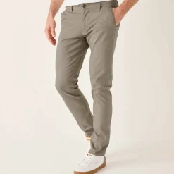 Pantalon chino élastiqué côtés
