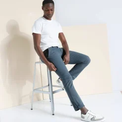 Pantalon chino toile sergé