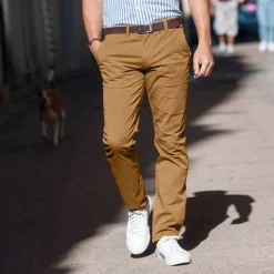 Pantalon chino toile sergé