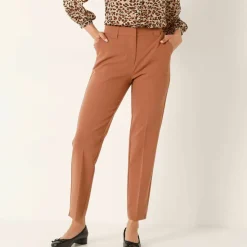 Pantalon cigarette, fluide