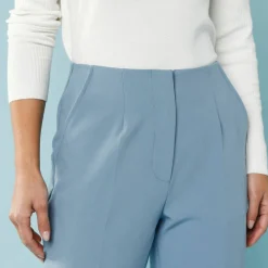 Pantalon cigarette uni, Spécial Petites