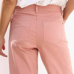 Pantalon couleur coupe large 5 poches
