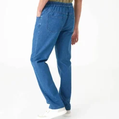 Pantalon denim léger élastiqué