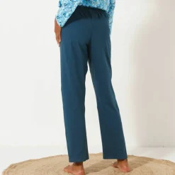 Pantalon de pyjama imprimé placé