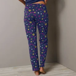 Pantalon de pyjama imprimé étoiles Estrella - coton