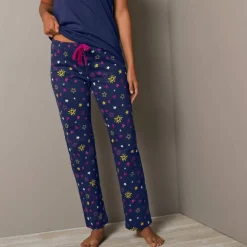 Pantalon de pyjama imprimé étoiles Estrella - coton