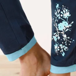 Pantalon de pyjama – uni marine