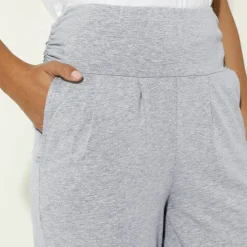 Pantalon de yoga en maille, coupe ultra confort