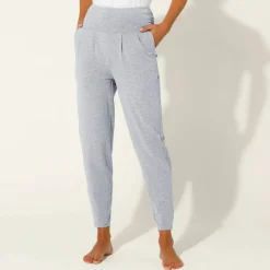 Pantalon de yoga en maille, coupe ultra confort