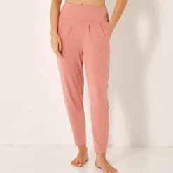 Pantalon de yoga en maille, coupe ultra confort