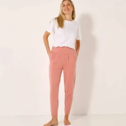 Pantalon de yoga en maille, coupe ultra confort