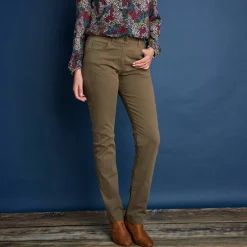 Pantalon droit gainant - grande stature entrej. 78 cm