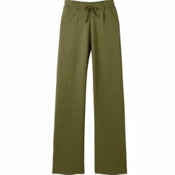 Pantalon droit, maille milano