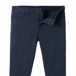 Pantalon droit 5 poches ceinture élastiquée invisible - L32