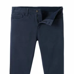 Pantalon droit 5 poches ceinture élastiquée invisible - L30