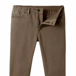 Pantalon droit 5 poches ceinture élastiquée invisible - L30
