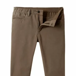 Pantalon droit 5 poches ceinture élastiquée invisible - L32
