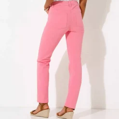 Pantalon droit sculptant, renfort gainant