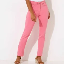 Pantalon droit sculptant, renfort gainant