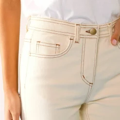 Pantalon droit sculptant, renfort gainant