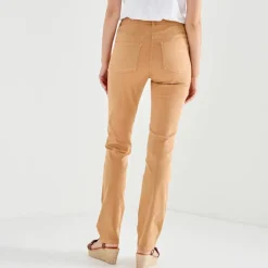 Pantalon droit sculptant, renfort gainant