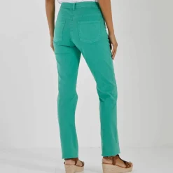 Pantalon droit sculptant, renfort gainant