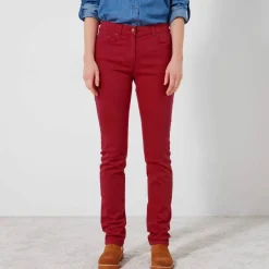 Pantalon droit stretch uni