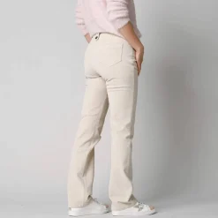 Pantalon droit, velours côtelé