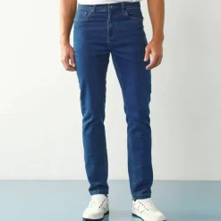 Pantalon effet jean denim léger ultra stretch - L30