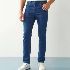 Pantalon effet jean denim léger ultra stretch - L32