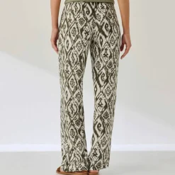 Pantalon fluide imprimé