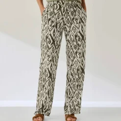 Pantalon fluide imprimé