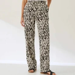 Pantalon fluide imprimé