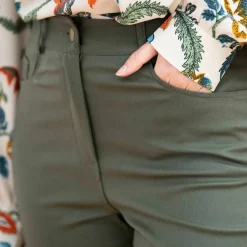 Pantalon fuselé enduit ultra stretch