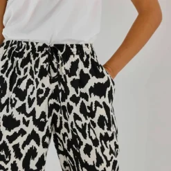 Pantalon 7/8 fuselé imprimé