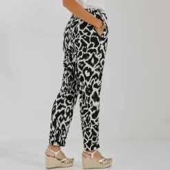 Pantalon 7/8 fuselé imprimé