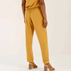 Pantalon 7/8 fuselé uni
