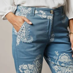 Pantalon imprimé cachemire