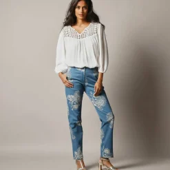 Pantalon imprimé cachemire