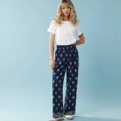 Pantalon imprimé Spécial Petite fluide
