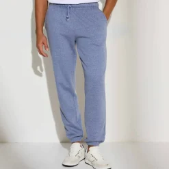 Pantalon jogging molleton bas élastiqué
