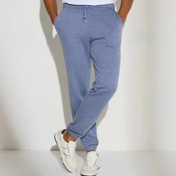 Pantalon jogging molleton bas élastiqué