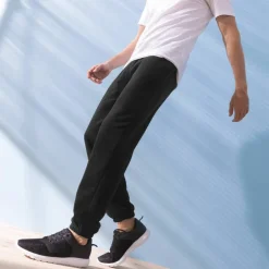 Pantalon jogging molleton bas élastiqué