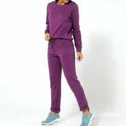 Pantalon jogging, molleton gratté