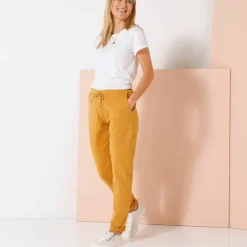 Pantalon jogpant ceinture élastiquée molleton