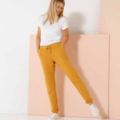 Pantalon jogpant ceinture élastiquée molleton