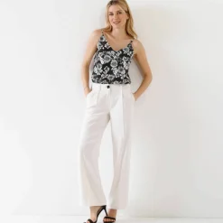 Pantalon large fluide