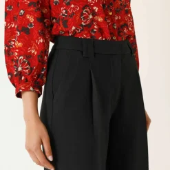 Pantalon large, fluide